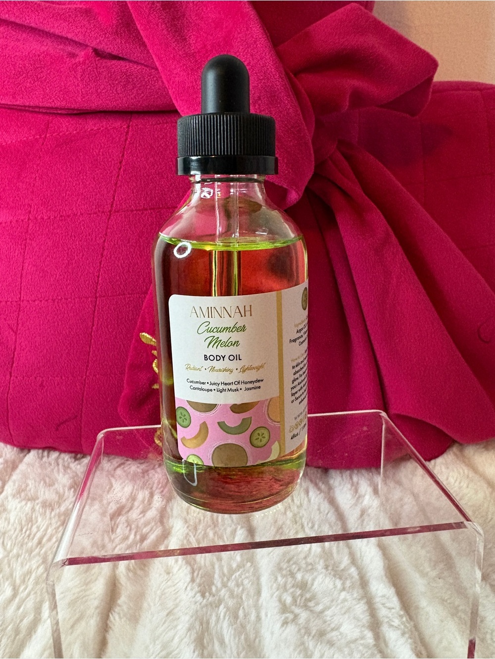Aminnah Cucumber Melon Body Oil